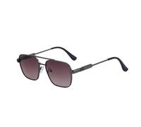 MUTYNE Double Beam Sunglasses For Men, Metal Frame Design, Retro Driving Sun Protection Uv400(C4)