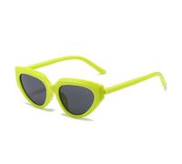 MUTYNE Fashion Vintage Tortoiseshell Cateye Sunglasses Women Men Trendy Green Oversized Sun Glasses,c2,One size