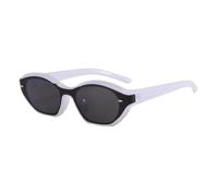 MUTYNE Hip Hop Rivets Small Cat Eye Punk Sunglasses Uv400