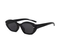 MUTYNE Hip Hop Rivets Small Cat Eye Punk Sunglasses Uv400