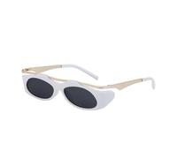 MUTYNE Irregular Sunglasses For Women, Metal Temples, Premium Feel Sun Protection Uv400(C7)