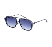 MUTYNE Large Frame Sunglasses For Men, Metal Temples Design, Retro Steampunk Style Sun Protection Uv400(C2)