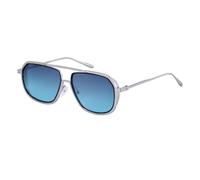 MUTYNE Large Frame Sunglasses For Men, Metal Temples Design, Retro Steampunk Style Sun Protection Uv400(C6)