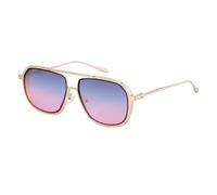MUTYNE Large Frame Sunglasses For Men, Metal Temples Design, Retro Steampunk Style Sun Protection Uv400(C5)