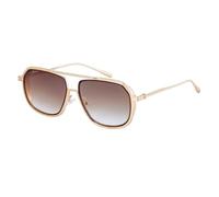 MUTYNE Large Frame Sunglasses For Men, Metal Temples Design, Retro Steampunk Style Sun Protection Uv400(C3)
