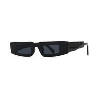 MUTYNE Narrow-frame sunglasses for women and men, featuring a one-piece flat-top design in a retro-inspired fashion style with UV400 protection.(C1)