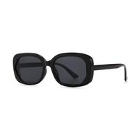 MUTYNE Oval frame sunglasses for women, retro double bridge, UV400 protection(C1)