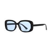 MUTYNE Oval frame sunglasses for women, retro double bridge, UV400 protection(C8)
