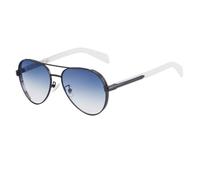 MUTYNE Oval Sunglasses for Men Women,metal Frame,for Driving Uv400 Protection(C4)