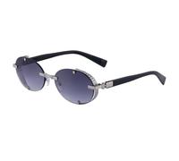 MUTYNE Oval Sunglasses For Women, Studded Design, Retro Punk Uv400(C3)