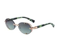 MUTYNE Oval Sunglasses For Women, Studded Design, Retro Punk Uv400(C8)