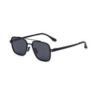 MUTYNE Polarised Sunglasses For Men, Metal Frame Design, Double Beam Retro Simple Sunscreen Uv400(C1)