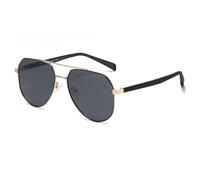 MUTYNE Polarized Sunglasses For Men, Metal Frame Design, Double Beam Retro Outdoor Sun Protection Uv400(C2)