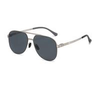 MUTYNE Polarized Sunglasses For Men, Metal Temples, Oval Frame, Retro Driving Uv400 Protection(C2)