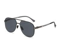 MUTYNE Polarized Sunglasses For Men, Metal Temples, Oval Frame, Retro Driving Uv400 Protection(C3)
