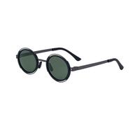 MUTYNE Polarized Sunglasses For Men, Round Frame Design, Metal Temples, Retro Uv400 Protection(C5)