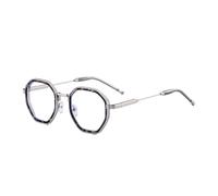 MUTYNE Polygonal Sunglasses For Men, Metal Temples Design, Retro Sun Protection Uv400(C10)