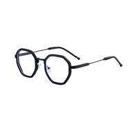MUTYNE Polygonal Sunglasses For Men, Metal Temples Design, Retro Sun Protection Uv400(C7)