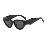 MUTYNE Popular Fashion Polygon Cat Eye Sunglasses Women Vintage Blue Shades Uv400 Men Trending Sun Glasses