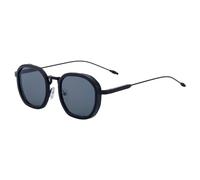 MUTYNE Retro Sunglasses For Men, Metal Temples Design, Punk Style, Driving Outdoor Sunscreen Uv400(C1)