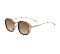 MUTYNE Retro Sunglasses For Men, Metal Temples Design, Punk Style, Driving Outdoor Sunscreen Uv400(C3)
