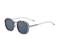 MUTYNE Retro Sunglasses For Men, Metal Temples Design, Punk Style, Driving Outdoor Sunscreen Uv400(C5)