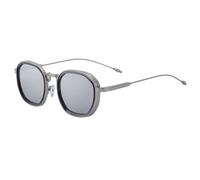 MUTYNE Retro Sunglasses For Men, Metal Temples Design, Punk Style, Driving Outdoor Sunscreen Uv400(C6)