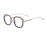 MUTYNE Retro Sunglasses For Men, Metal Temples Design, Punk Style, Driving Outdoor Sunscreen Uv400(C8)