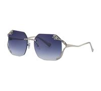 MUTYNE Rimless Sunglasses For Women Men, Metal Temples Design, Driving Outdoor Sunscreen Uv400(C3)
