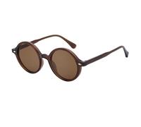 MUTYNE Round Frame Sunglasses For Women, Retro Uv Protection Sunglasses(C6)