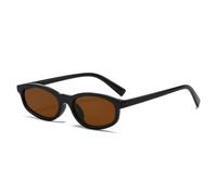 MUTYNE Shauna Retro Small Cat Eye Sunglasses Women Shades Uv400 Fashion Men Trending(Black tea)