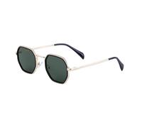 MUTYNE Small Frame Sunglasses For Men, Metal Temples, Retro Uv400 Protection(C3)