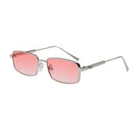 MUTYNE Small Rectangle Sunglasses for Men Women Gold Metal Frame UV400 Protection Y2K Retro Eyewear Sun Glasses,C8,One siz