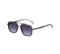 MUTYNE Square Frame Sunglasses For Men, Metal Frame Design, Retro Simple Sunscreen Uv400(C2)