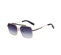 MUTYNE Square Frame Sunglasses For Men, Metal Temples, Double Beam Retro Uv400 Protection(C2)