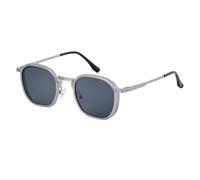 MUTYNE Square Frame Sunglasses For Women, Spring Temples, Retro Outdoor Sun Protection Uv400(C9)