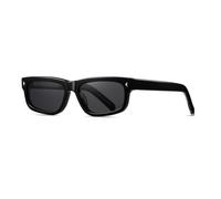 MUTYNE Square Polarized Sunglasses Retro Thick Frame UV Protection Sun Glasses for Men Women Outdoor Driving Eyewear,C1