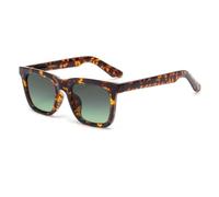 MUTYNE Square Sunglasses for Men Women Blue Frame UV400 Protection Marble Pattern Eyewear Trendy Sun Glasses,C2,One size