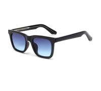 MUTYNE Square Sunglasses for Men Women Blue Frame UV400 Protection Marble Pattern Eyewear Trendy Sun Glasses,C4,One size