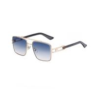MUTYNE Sunglasses For Men, Metal Temples, Double Beam Retro Uv400 Protection(C7)