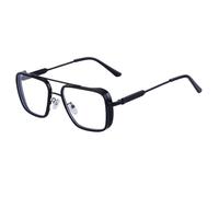 MUTYNE Sunglasses For Men Vintage Metal Temples Uv Protection Sunglasses(C3)
