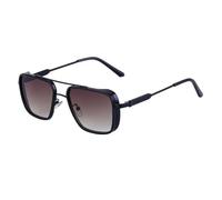 MUTYNE Sunglasses For Men Vintage Metal Temples Uv Protection Sunglasses(C5)