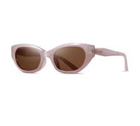 MUTYNE Sunglasses for Women Men Trendy Thick Frame Portable Sun Glasses UV Protection Compact Travel Eyewear Black,C7