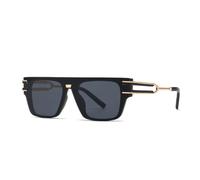 MUTYNE Sunglasses for women, retro flat-top fashion trend, UV400 protection(C1)