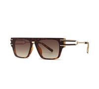 MUTYNE Sunglasses for women, retro flat-top fashion trend, UV400 protection(C7)