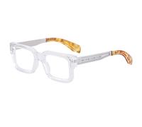 MUTYNE Thick Frame Sunglasses For Women Men, Double Beam Retro Driving Sunscreen Uv400(C7)