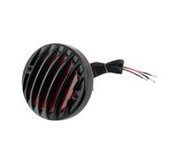 MUTYNE Turn Signal Lights 12V Motorcycle Bike Rear Tail Brake Light Lamp Grill Cover Round Decorative Bracket For For Chopper For Bobber