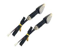 MUTYNE Turn Signal Lights 12V Motorcycle Turn Signal Indicators Amber Blinkers Lights