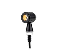 MUTYNE Turn Signal Lights Motorcycle Turn Signal Light Bullet Moto Amber Flashing Indicator Lamp 12V