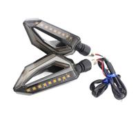 MUTYNE Turn Signal Lights Universal Motorcycle Turn Signal Lights Bendable Front Rear Indicator Motorbike Blinkers Running